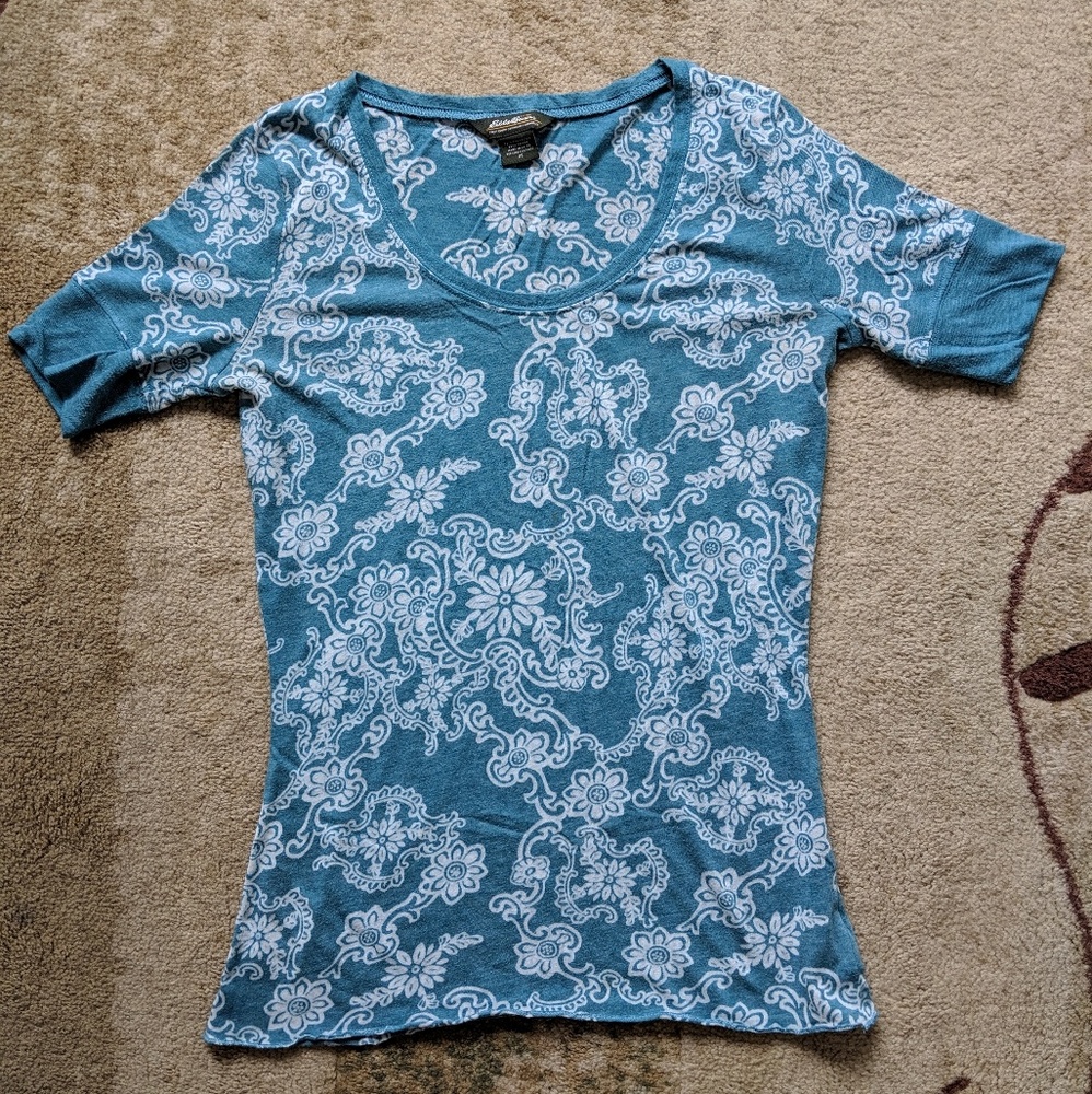 Eddie Bauer Floral Shirt